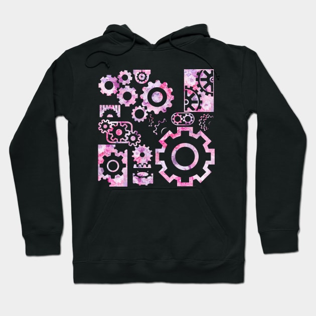 Gears Galore Medley Hoodie by LaurenPatrick